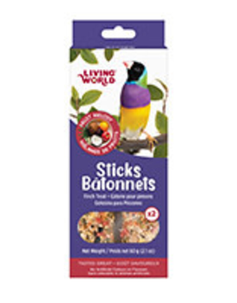 Living World Sticks - Finch Treat - Fruit Melody - 2 pieces - 60 g (2.1 oz)