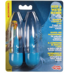 Living World Seed and Water Feeder - 2 Pack