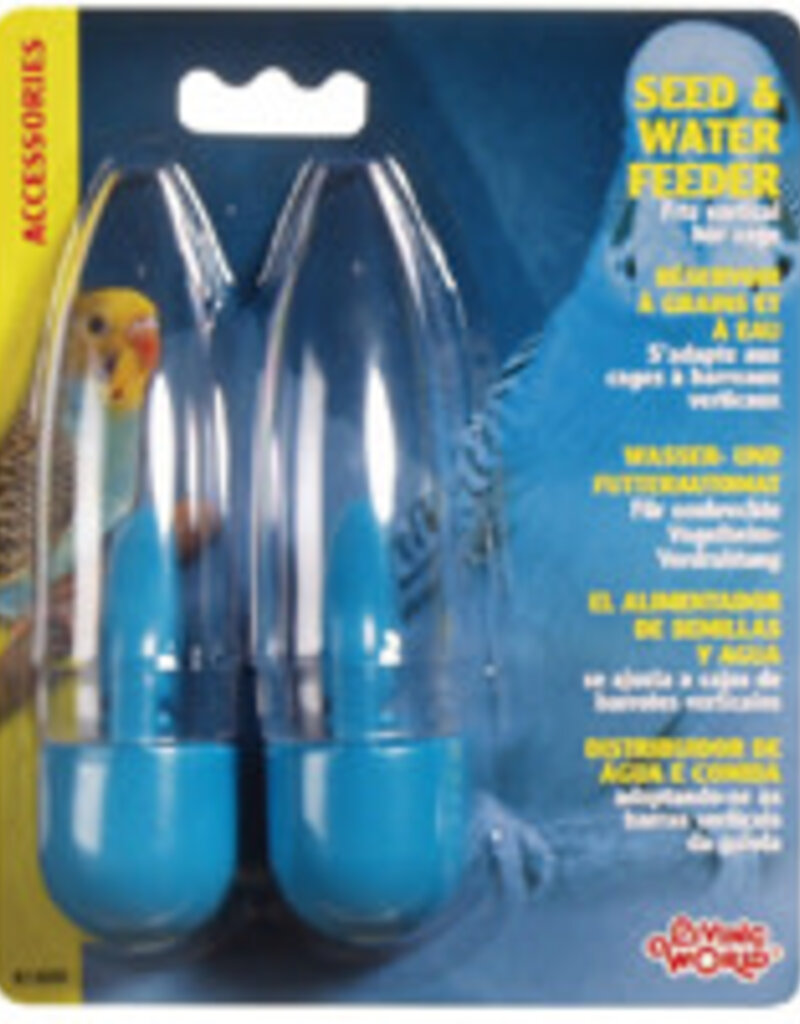 Living World Seed and Water Feeder - 2 Pack