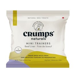Crumps Crumps' Mini Trainers Freeze Dried Beef Liver - 14g