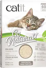 Catit Catit Go Natural Pea Husk Litter - Unscented - 5.6 kg (12.3 lb)