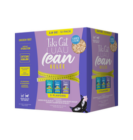 tiki Tiki Cat Luau Lean Gelée Variety Pack Wet Cat Food 12 x 2.8oz