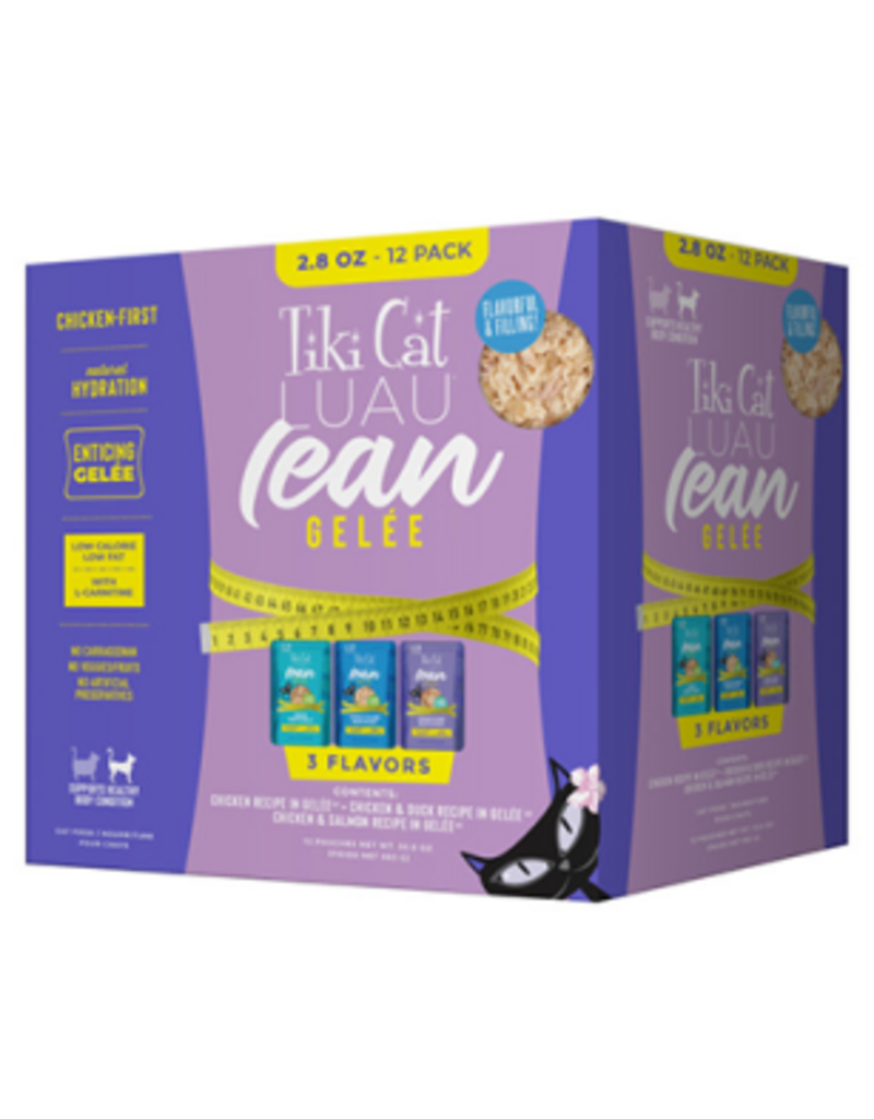 tiki Tiki Cat Luau Lean Gelée Variety Pack Wet Cat Food 12 x 2.8oz