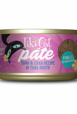 tiki Tiki Cat Grill Pâté Tuna & Crab Recipe in Tuna Broth Wet Cat Food 2.8oz