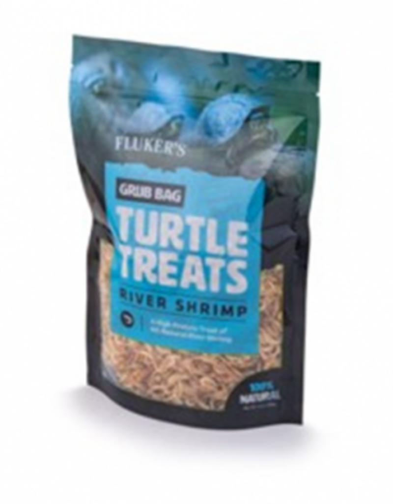 Fluker's Fluker's Grub Bag Turtle Treats - River Shrimp - 12 oz