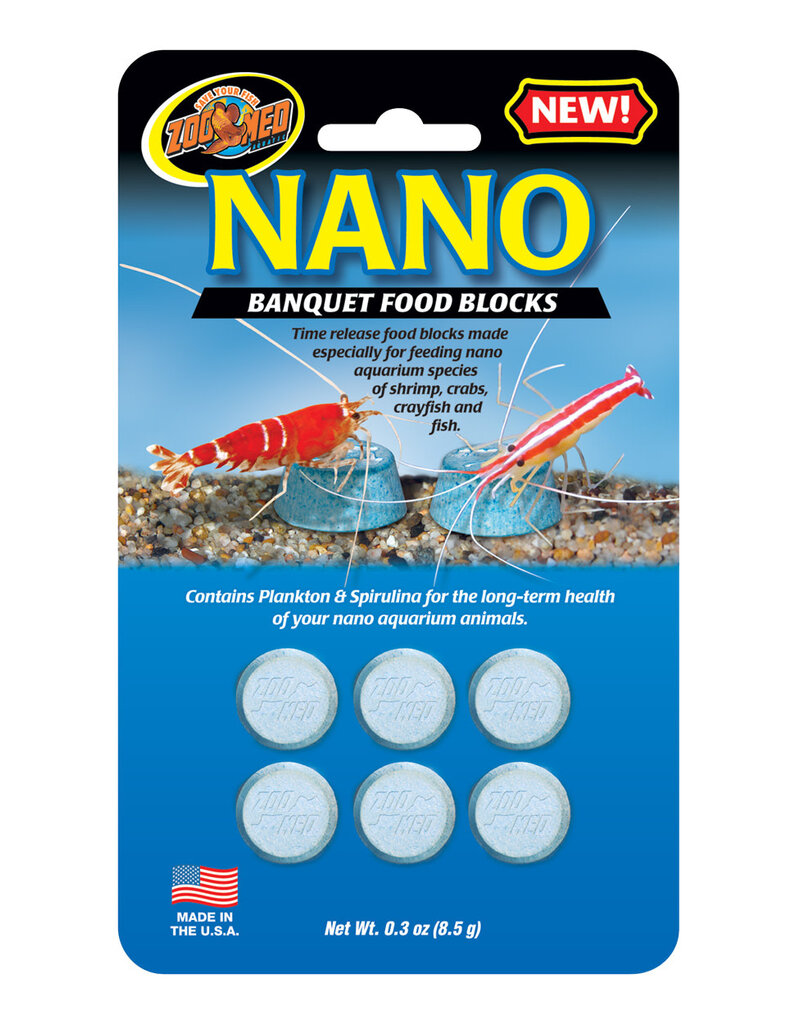 Zoo Med Zoo Med Nano Banquet Food Blocks - 6pk