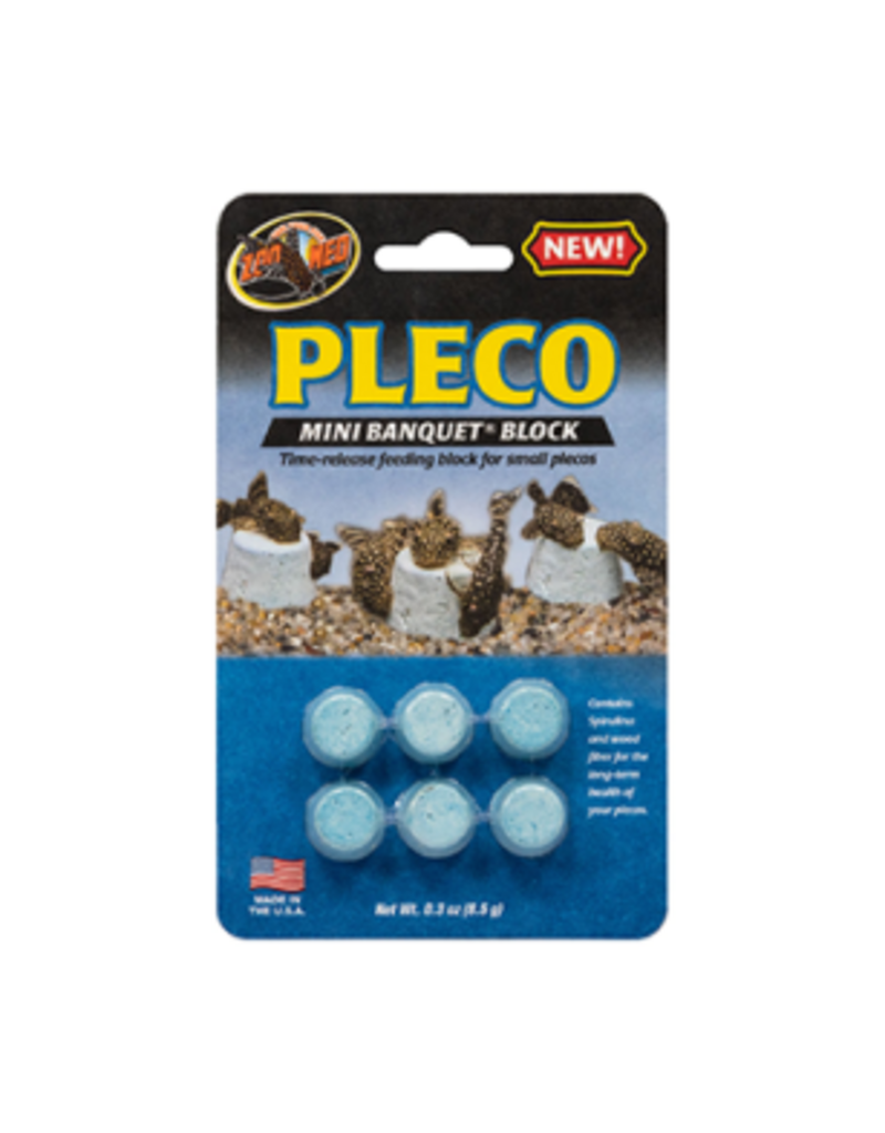 Zoo Med Zoo Med Pleco Banquet Mini Block - 6pk