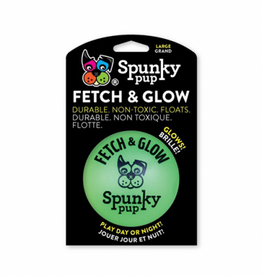 Spunky Pup Spunky Pup Fetch & Glow Ball Dog Toy - Large