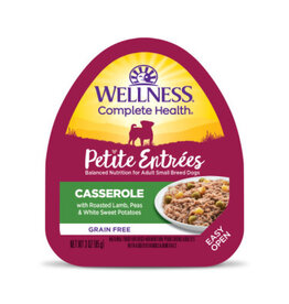 Wellness Petite Entrees Casserole Lamb Dog Food 3oz