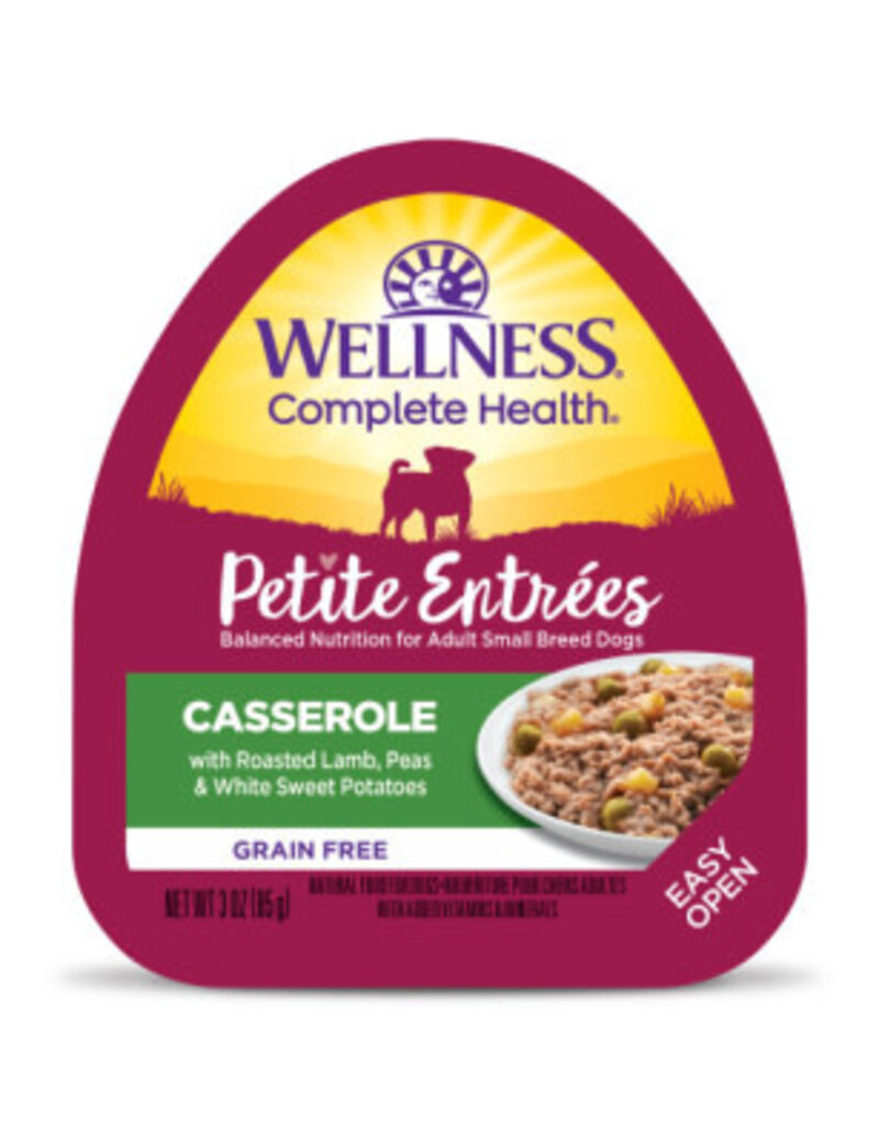 Wellness Petite Entrees Casserole Lamb Dog Food 3oz