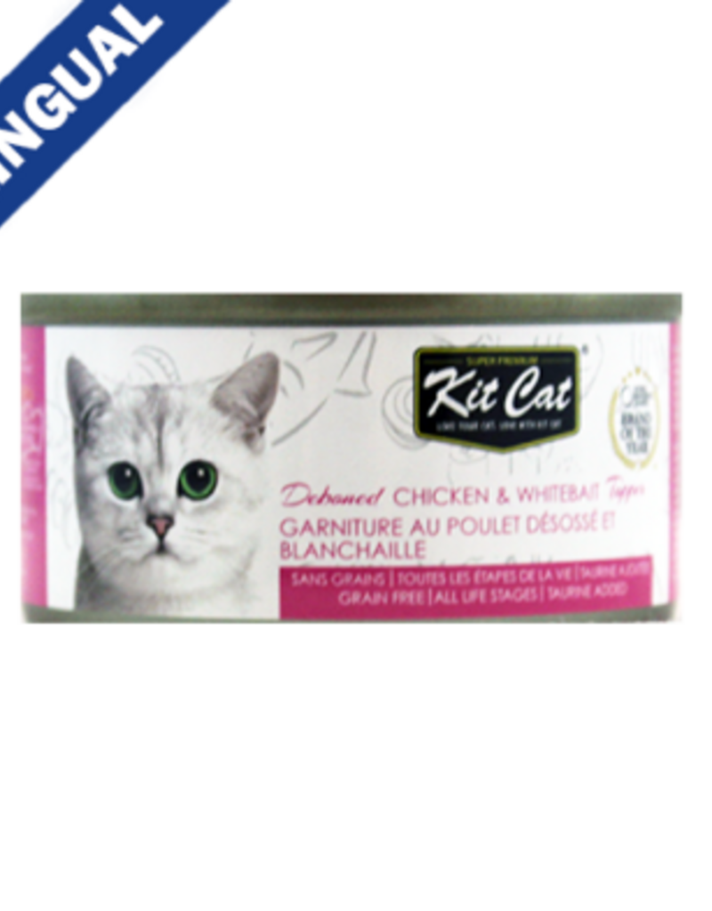Kit Cat Kit Cat Deboned Chicken & Whitebait Wet Cat Food 80gm