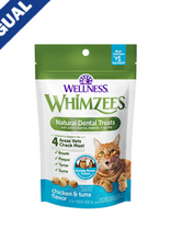 Whimzees Whimzees Natural Dental Treats Chicken & Tuna Flavor for Cats 2oz
