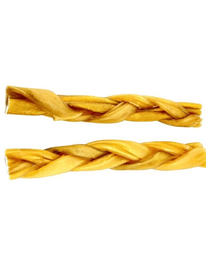 Nature's Own Dog Chews Bulk - Thin Braided Collagen Stick 6" - 1pc.