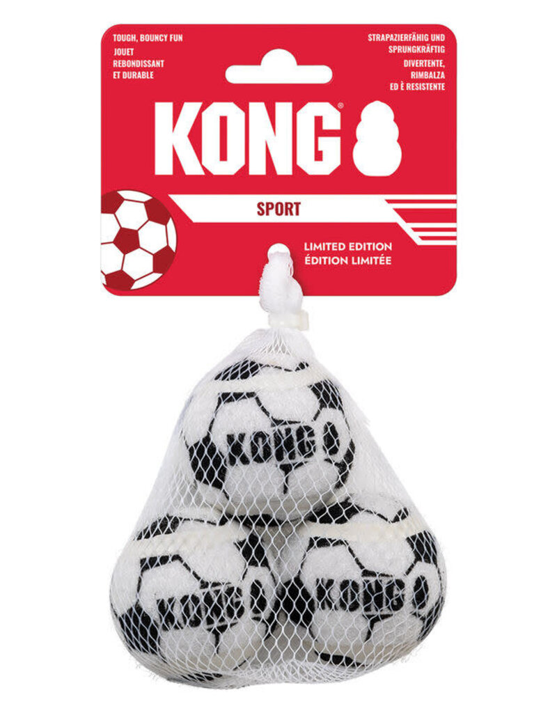 Kong Kong Sport Balls Soccer - Small - 3 pack