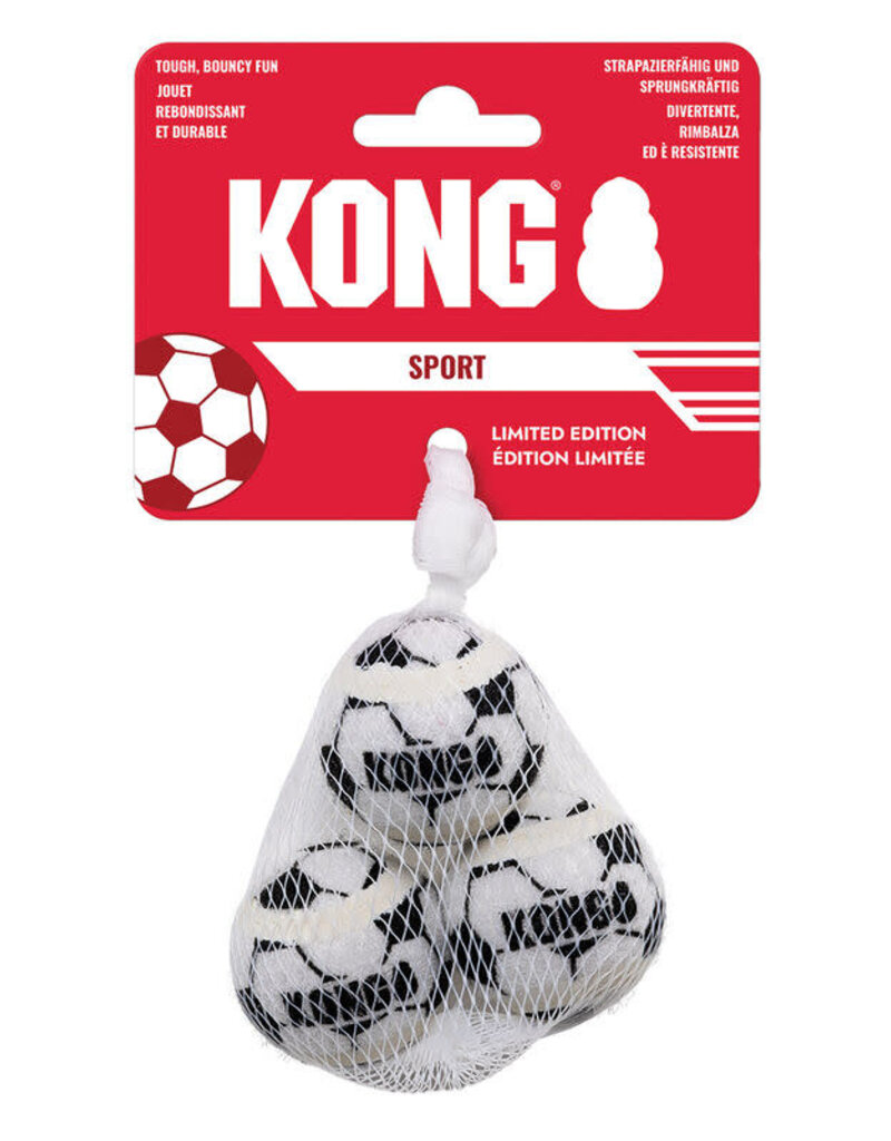 Kong Kong Sport Balls Soccer - XSmall - 3 pack