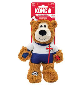 Kong Kong Wild Knots Soccer - England Bear - Medium
