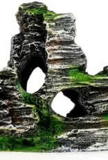 Temu Aquarium Ornament - Moss Rockery with Cave