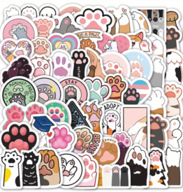 Temu Assorted Pet Stickers - 1pc.