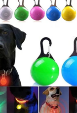Temu LED Clip-On Pet Tag Light - Assorted Colors 1pc.