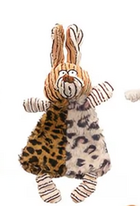 Temu Squeaky Plush Dog Toy with Crinkle - Assorted Animals 1pc