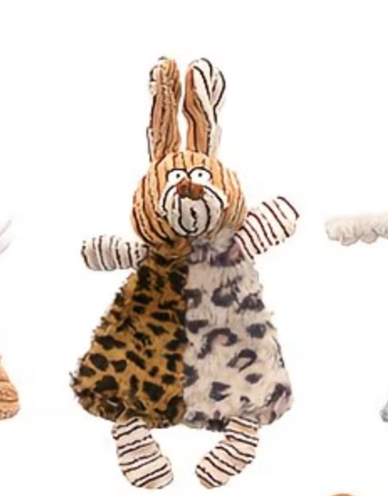 Temu Squeaky Plush Dog Toy with Crinkle - Assorted Animals 1pc