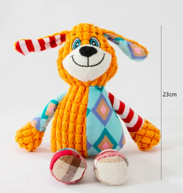 Temu Plush Squeaky Dog Toy - Dog 23cm