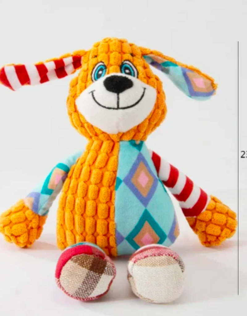 Temu Plush Squeaky Dog Toy - Dog 23cm