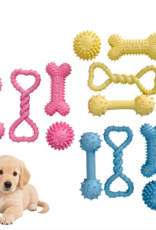Temu Assorted Puppy Chew Toys - Assorted Colours 1pc