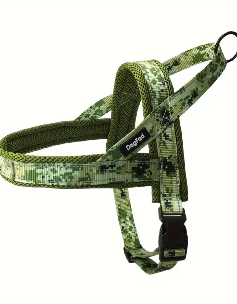 DogFad DogFad Reflective No-Pull Dog Harness - Camo - Large