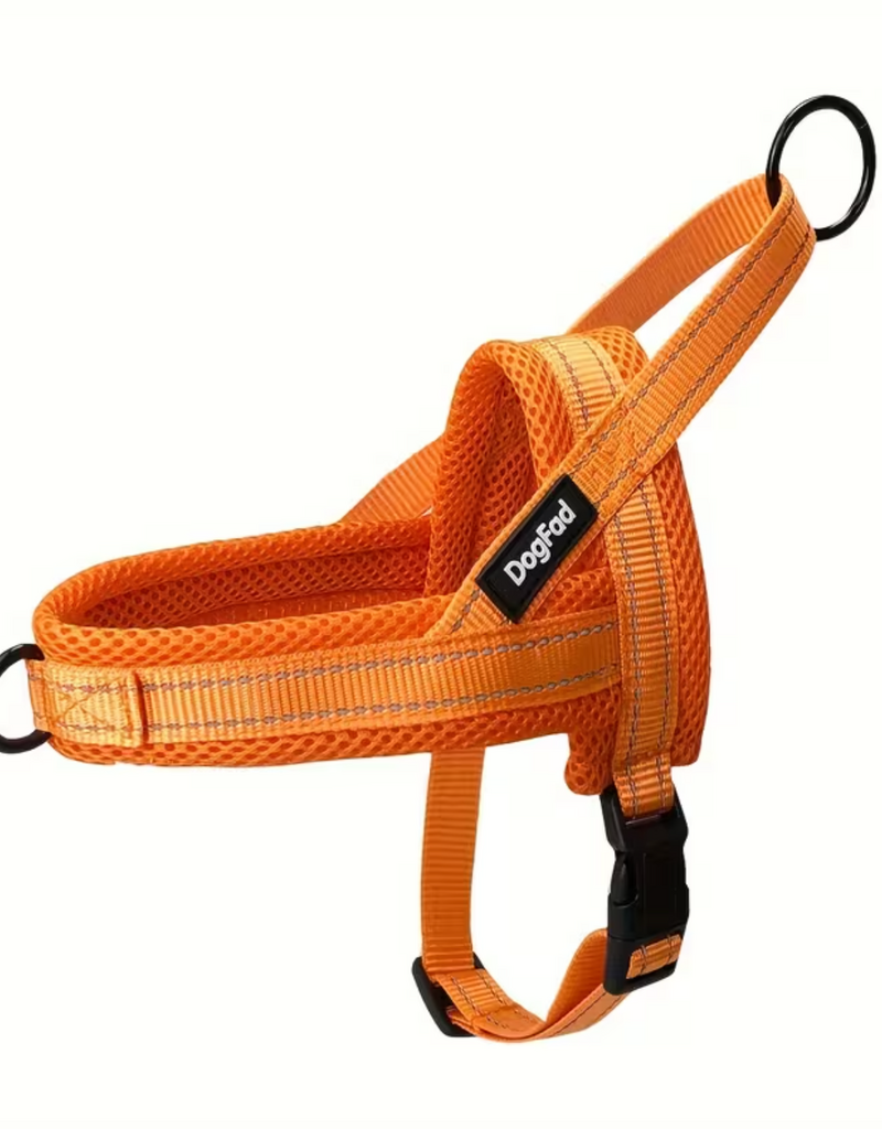 DogFad DogFad Reflective No-Pull Dog Harness - Orange - XSmall