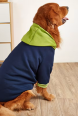 Temu Lemonage Basic Pet Hoodie - Navy - 3XL