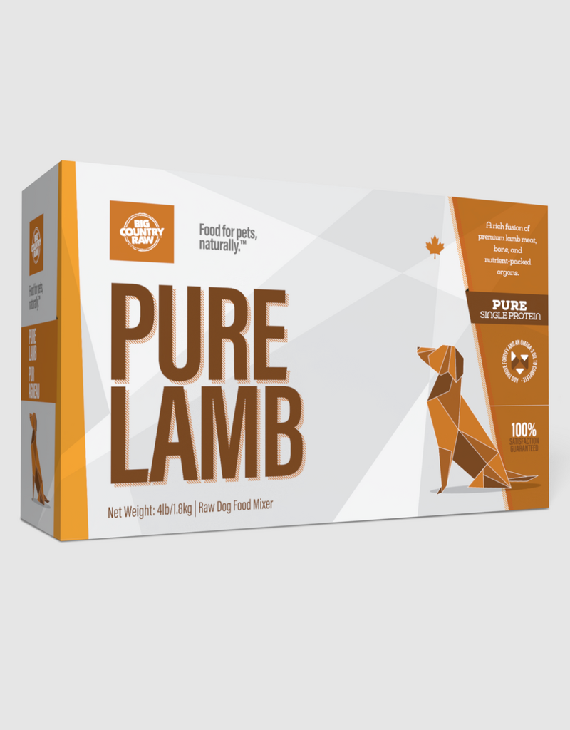 Big Country Raw Big Country Raw Pure Lamb Carton 4lb