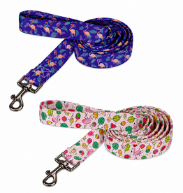 Temu Dog Leash - Assorted Flamingo Patterns 1pc - LG