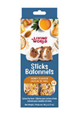 Living World Guinea Pig Treat Sticks - Honey Flavour - 2 pack - 90 g (3.17 oz)