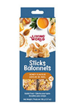 Living World Rabbit Treat Sticks - Honey Flavour - 2 pack - 90 g (3.17 oz)