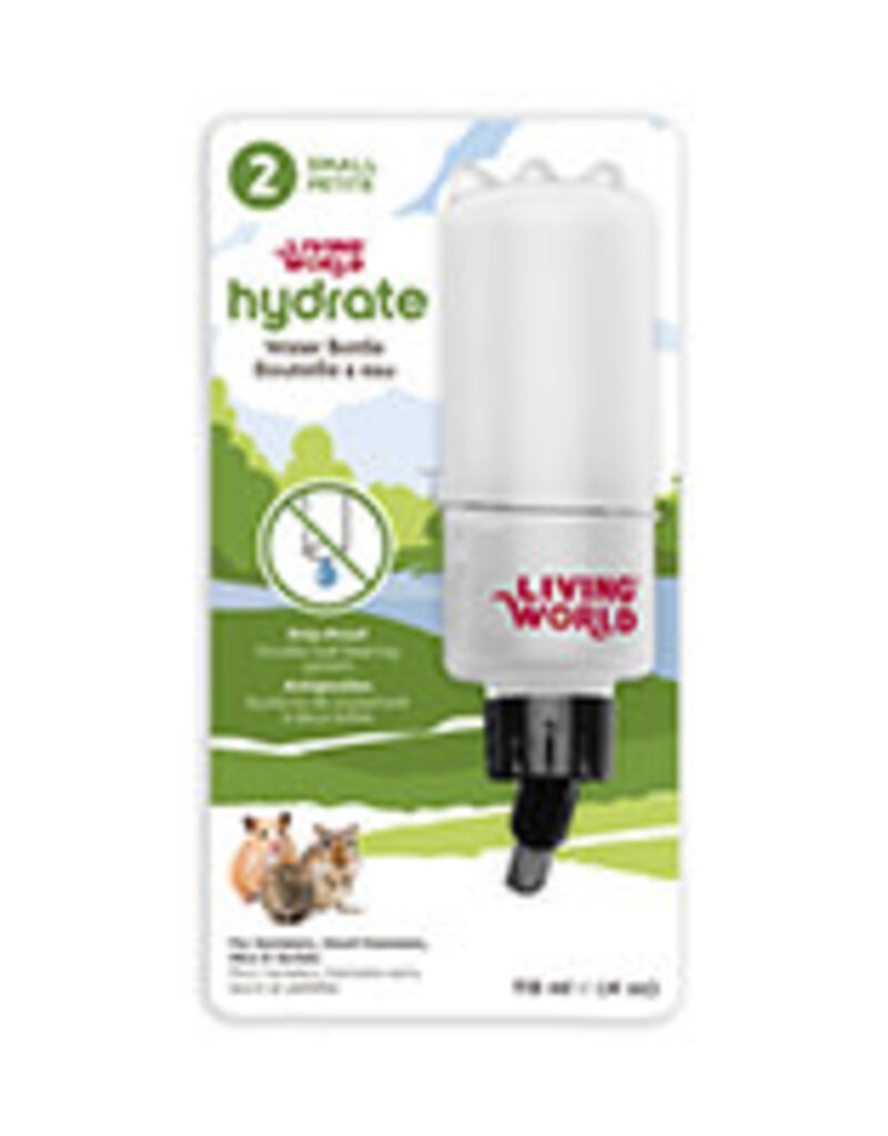 Living World Hydrate Leak-Proof Plastic Water Bottle - Small - 120 mL