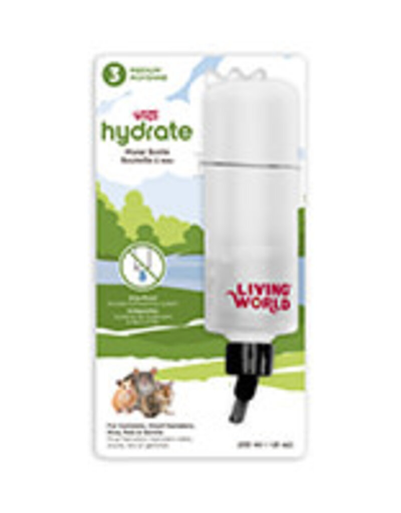 Living World Hydrate Leak-Proof Plastic Water Bottle - Medium - 235 mL