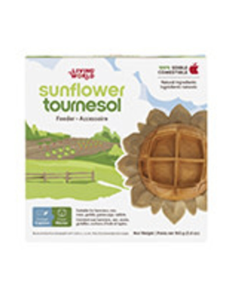 Living World Edible Sunflower Feeder - Orange - 160 g (5.6 oz)