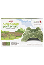 Living World Edible Arch Bridge Hideout - Green - 165 g (5.8 oz)