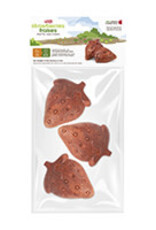 Living World Edible Strawberries Chew Toy - Red - 3 pack - 81 g (2.8 oz)