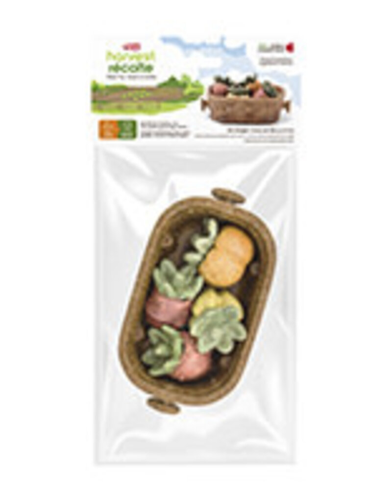 Living World Edible Harvest Basket Chew Toy - Multicolour - 158 g (5.5 oz)