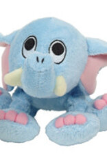 Dogit Dogit "Puppy Luvz" Plush Dog Toy with Squeaker - Blue Elephant