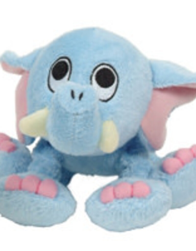 Dogit Dogit "Puppy Luvz" Plush Dog Toy with Squeaker - Blue Elephant