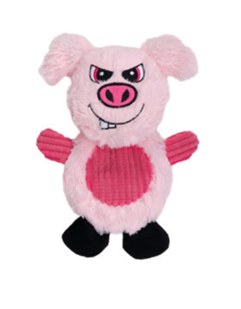 Dogit Dogit Stuffies Dog Toy – Flat Friend - Pig - 19 cm (7.5 in)