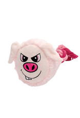 Dogit Dogit Stuffies Dog Toy – Big Head Friend - Pig - 23 cm (9 in)