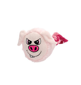 Dogit Dogit Stuffies Dog Toy – Big Head Friend - Pig - 23 cm (9 in)