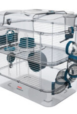 Zolux Zolux Rody3 Duo Hamster Cage - 2-story - Blue - 16.14 x 10.62 x 15.74 in