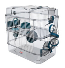 Zolux Zolux Rody3 Duo Hamster Cage - 2-story - Blue - 16.14 x 10.62 x 15.74 in