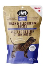 Jay's Jay's Gourmet Bison & Blueberry Air-Dried Dog Treats 150g