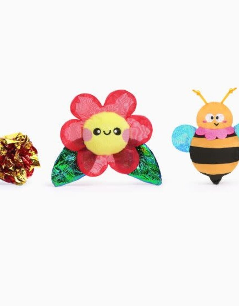 Hugsmart HugSmart Meow Buddies - Flower & Bee 3pk
